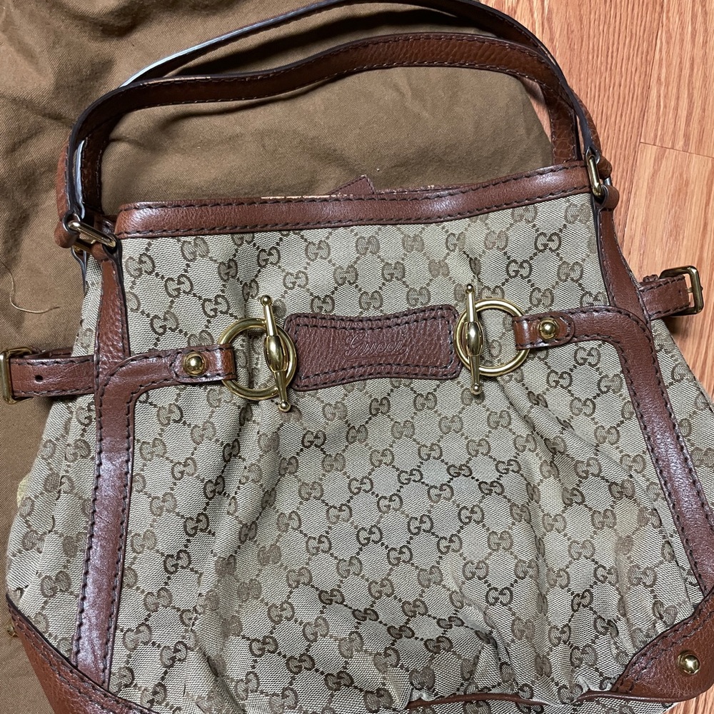 Gucci Horsebit Hobo Shoulder Bag